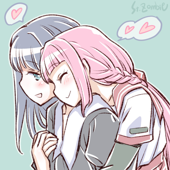 tamaki iroha and nanami yachiyo (mahou shoujo madoka magica and 1 more) drawn by studiozombie