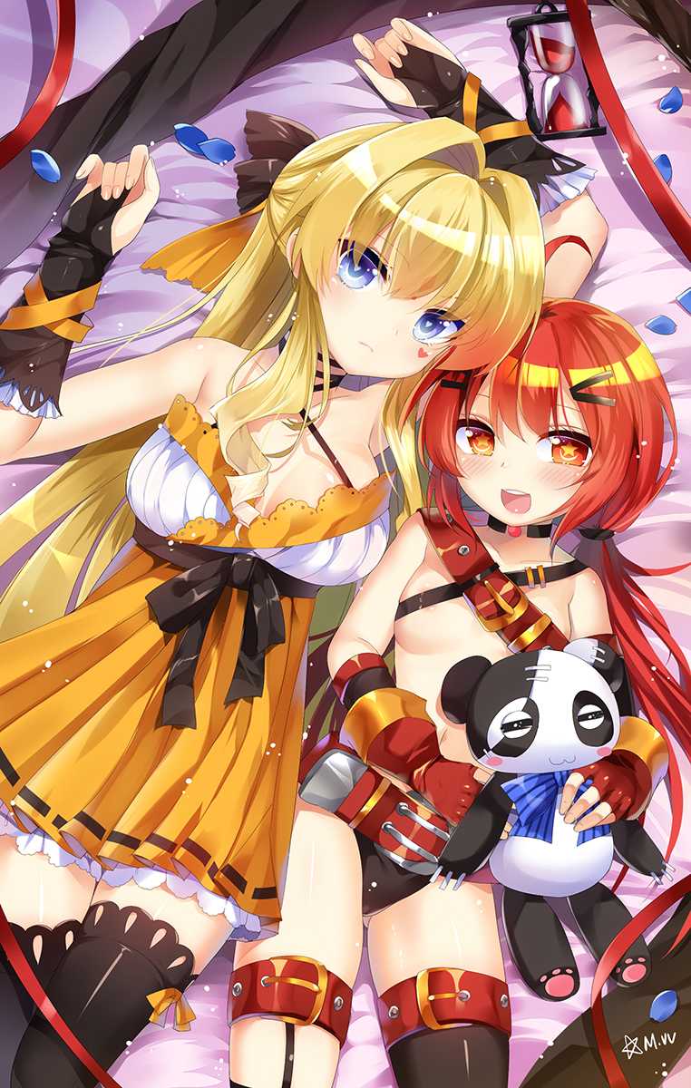 vivian and delores (original) drawn by mvv