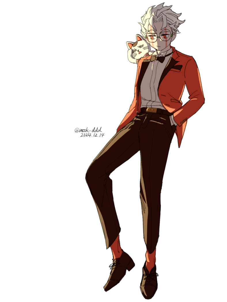 takakura ken and turbo granny (dandadan) drawn by msk_ddd