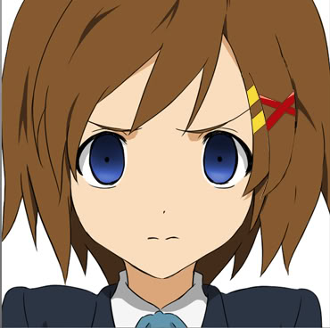 hirasawa yui and yagami hayate (k-on! and 2 more)