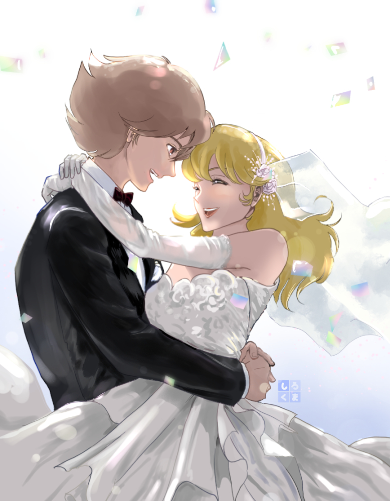francoise arnoul and shimamura joe (cyborg 009) drawn by 0010nya