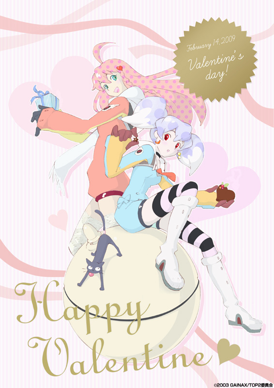 nono and tycho science (top wo nerae! and 1 more) drawn by nishigaki_shouko and tasgraphics