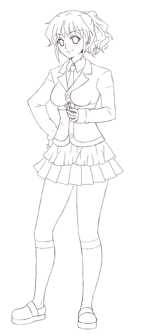 ushiromiya jessica (umineko no naku koro ni) drawn by zatsudan