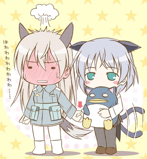 sanya v. litvyak and eila ilmatar juutilainen (world witches series and 1 more) drawn by shiumai