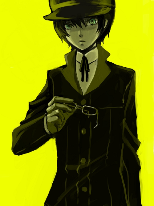 shirogane naoto (persona and 1 more) drawn by co-sw