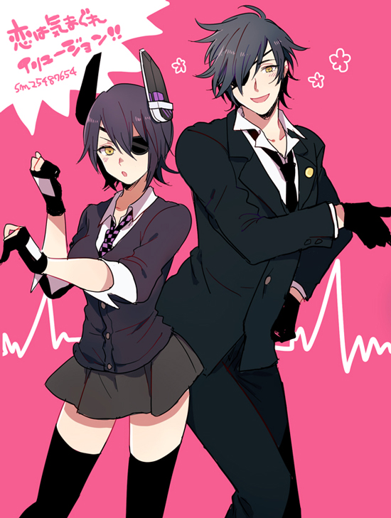 tenryuu and shokudaikiri mitsutada (kantai collection and 1 more) drawn by 50yen_(gojiue)