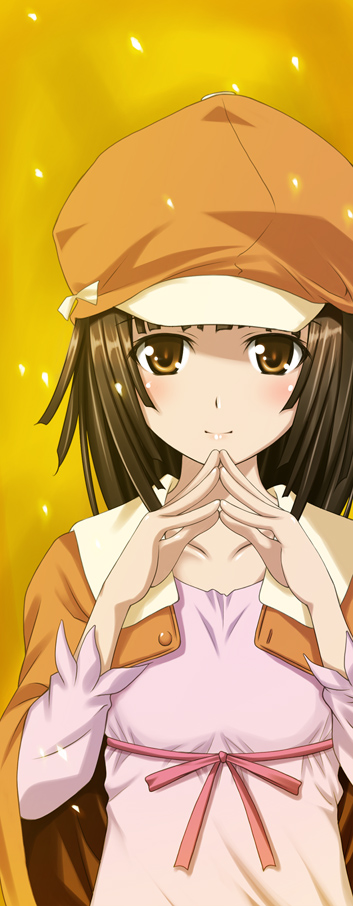 sengoku nadeko (monogatari and 1 more) drawn by ribucci