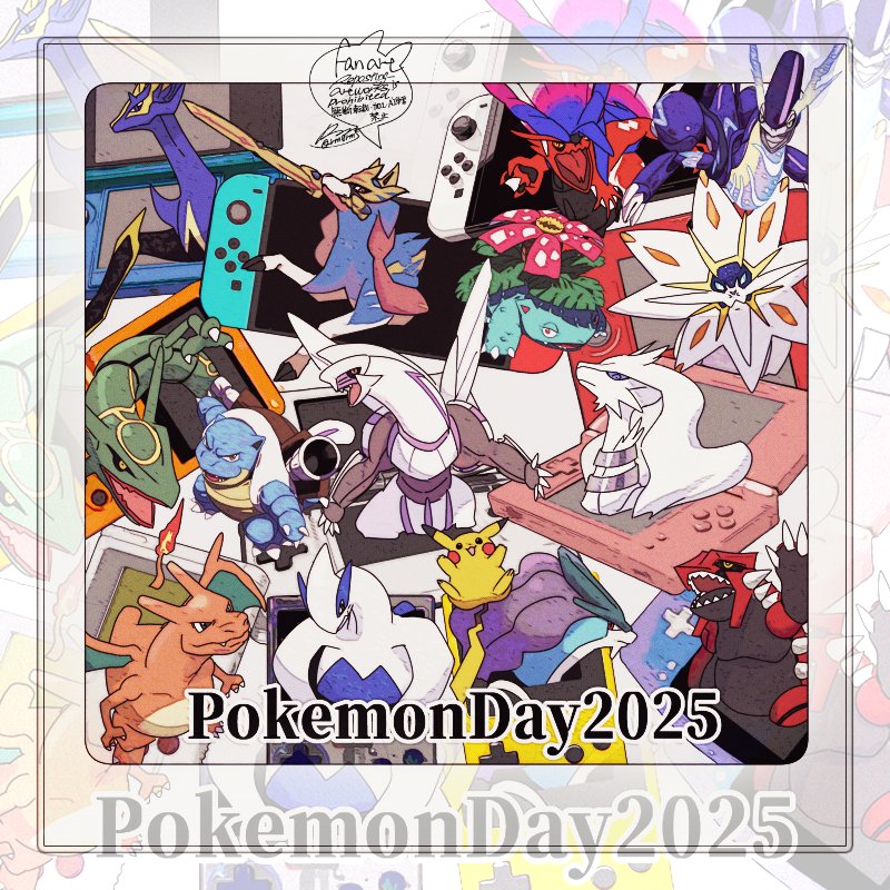 pikachu, charizard, venusaur, lugia, reshiram, and 10 more (pokemon) drawn by sagemaru-br