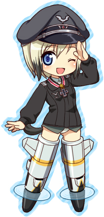 erica hartmann (world witches series and 1 more) drawn by mochiya_marosuke