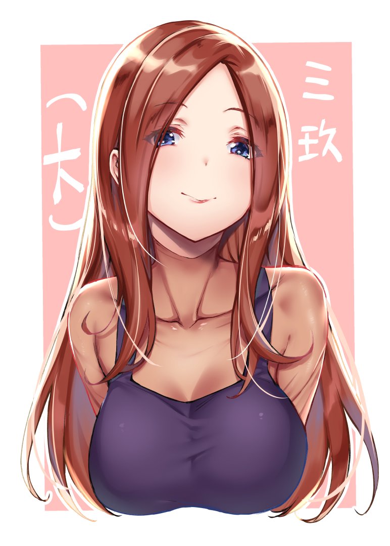nakano miku (go-toubun no hanayome) drawn by mushi024