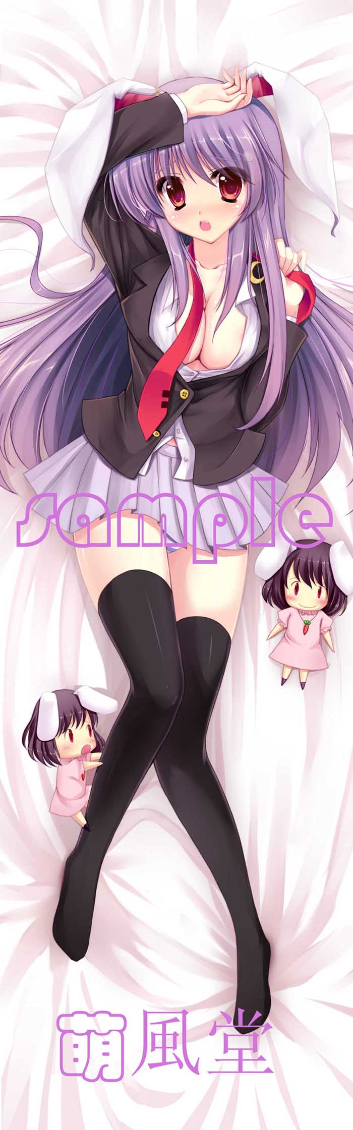 reisen udongein inaba and inaba tewi (touhou) drawn by moe_wind_temple