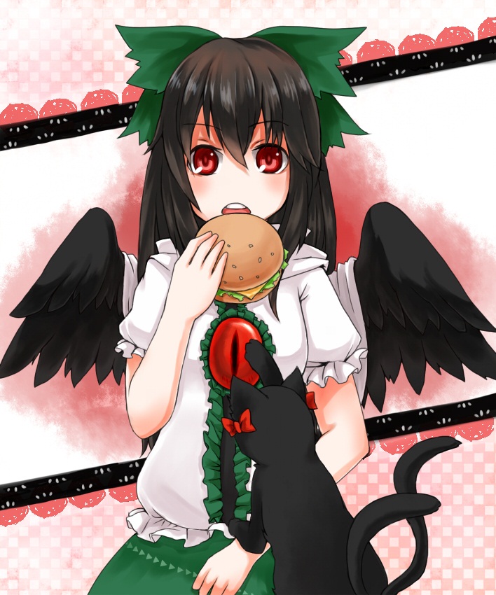 kaenbyou rin and reiuji utsuho (touhou) drawn by puranerairaku