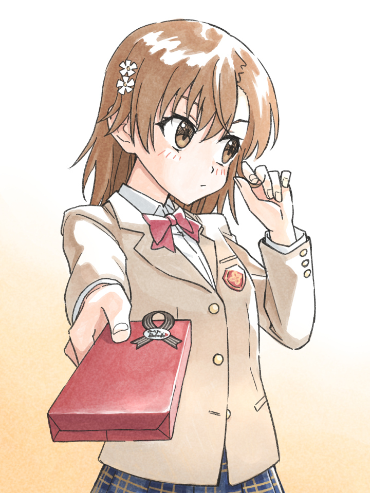 misaka mikoto (toaru majutsu no index and 1 more) drawn by genny