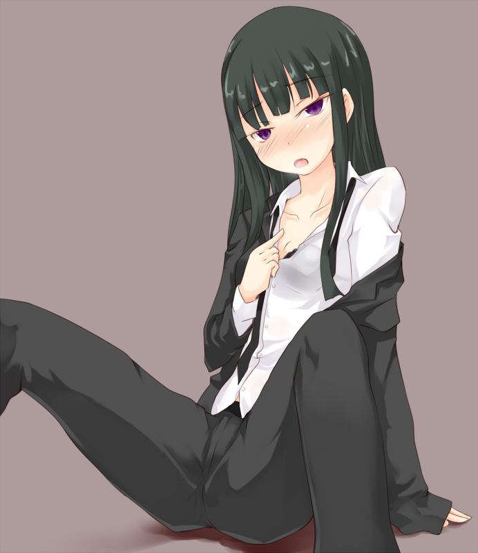 hazuki mina (darker than black) drawn by kuro_(be_ok)