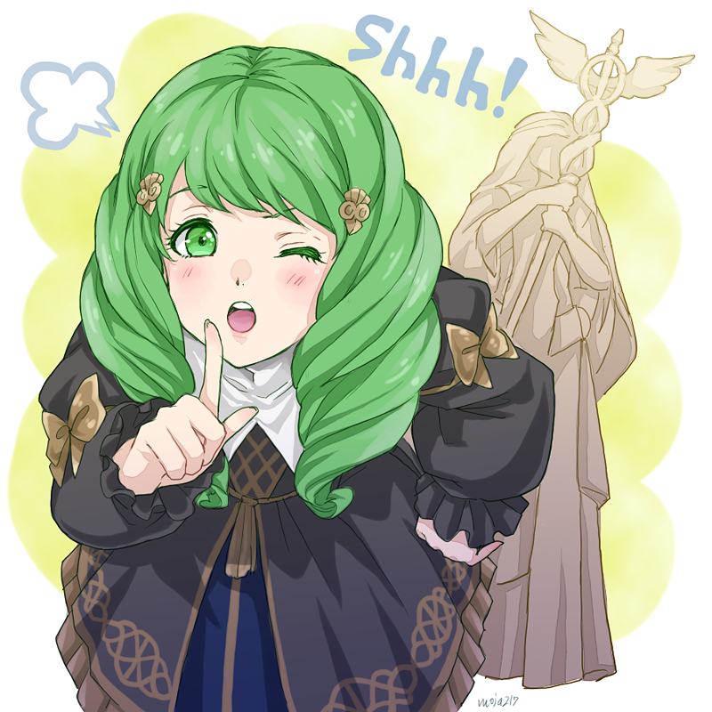 flayn (fire emblem and 1 more) drawn by mojakkoro
