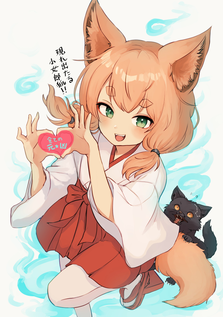 kitsune no oyome-chan and 1 more drawn by batta_(kanzume_quality)