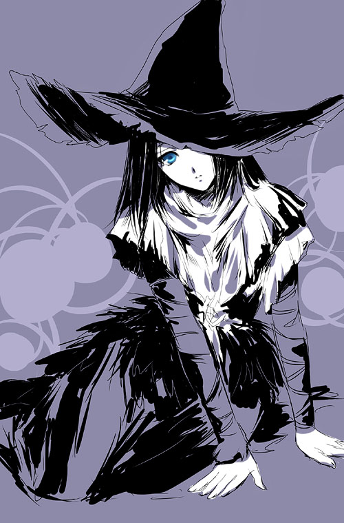 yuria the witch (demon's souls) drawn by mera_nattou