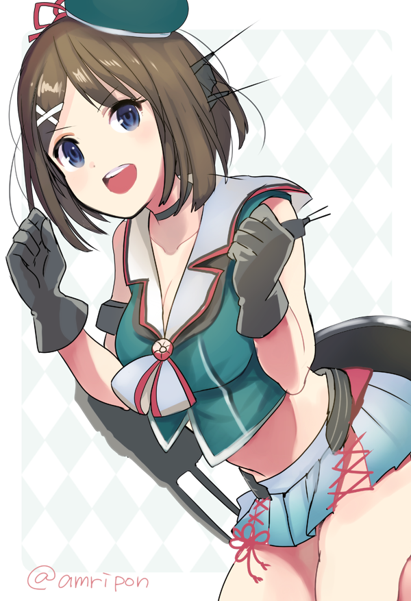 maya and maya kai ni (kantai collection) drawn by amripo