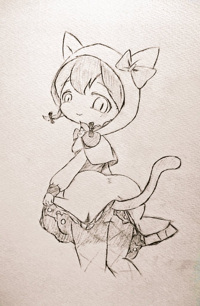 cat and minya (nyanko daisensou) drawn by arate_cosplayer