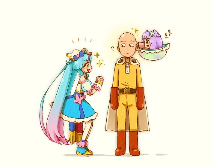 sora harewataru, saitama, cure sky, and ellee-chan (precure and 2 more) drawn by yuu13