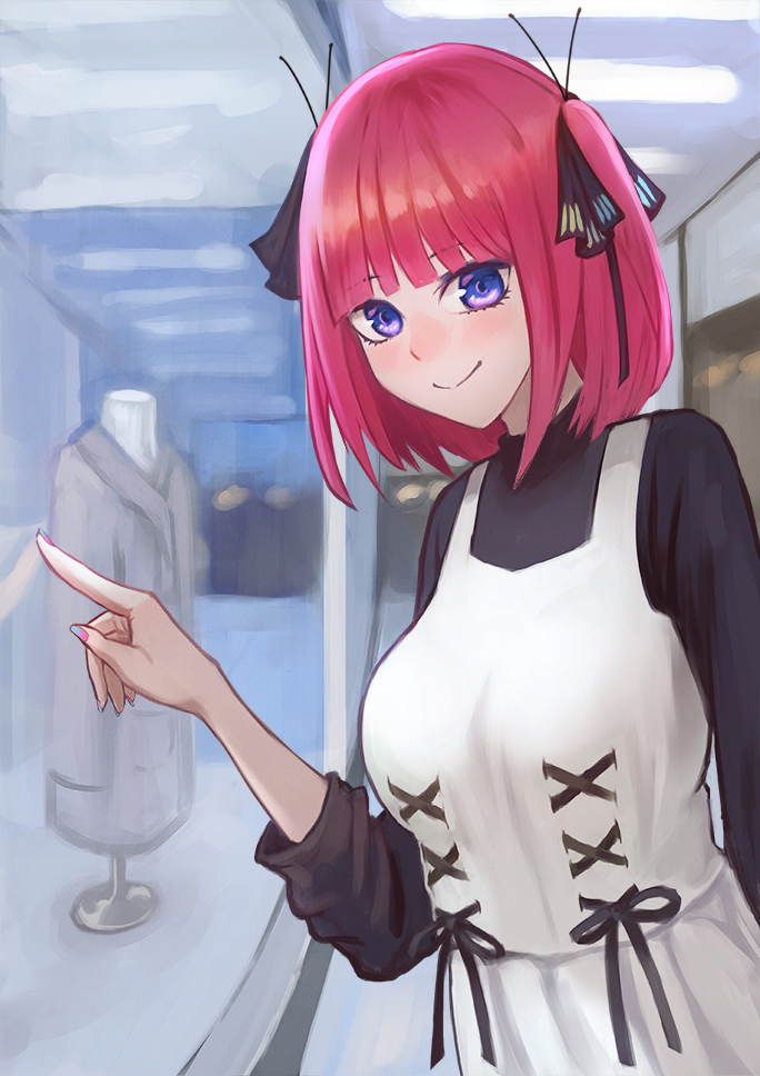 nakano nino (go-toubun no hanayome) drawn by gomashiwo_o