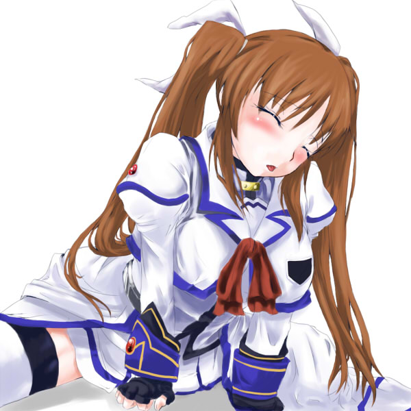 takamachi nanoha (lyrical nanoha and 1 more) drawn by ankoku_emu_shougun