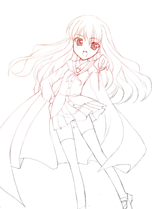 louise francoise le blanc de la valliere (zero no tsukaima) drawn by setins