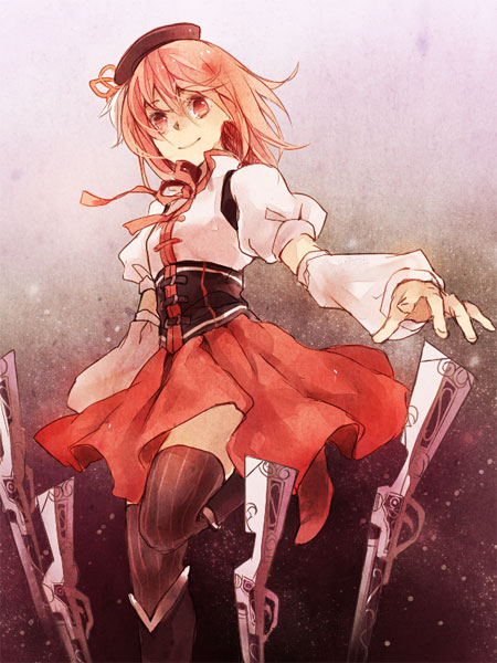 kaname madoka and tomoe mami (mahou shoujo madoka magica) drawn by yalicuo