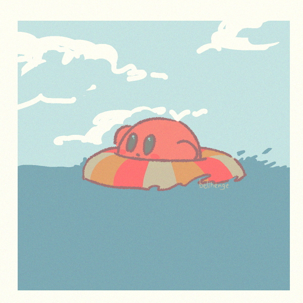kirby (kirby and 1 more) drawn by bellhenge