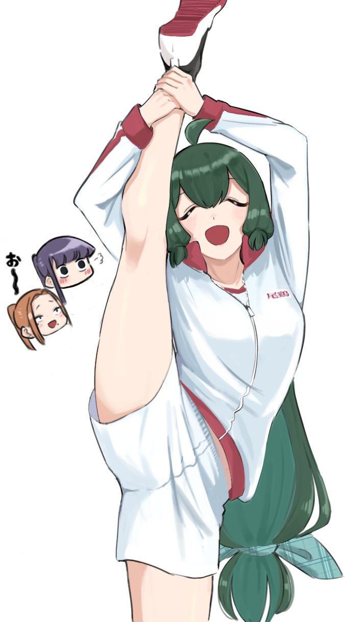 komi shouko, onemine nene, and otori kaede (komi-san wa komyushou desu) drawn by ayatak0517