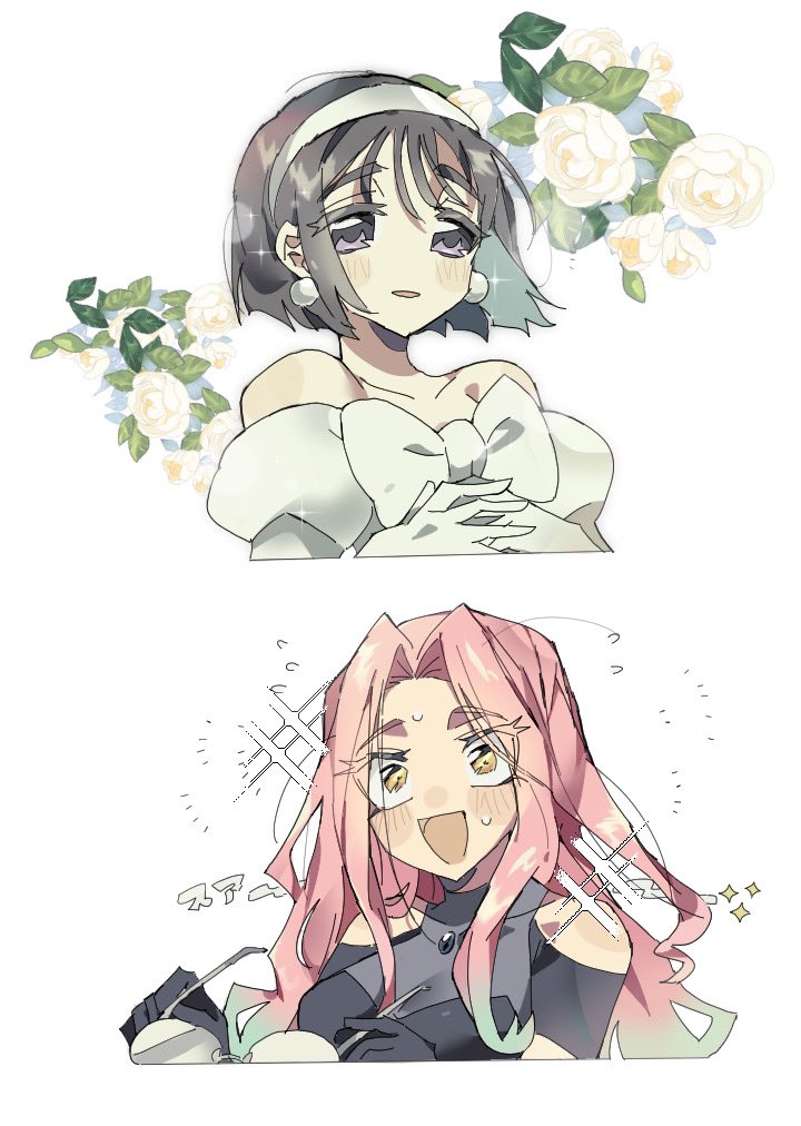 sua and mizi (alien stage) drawn by dokusuji_(kw9onou58)