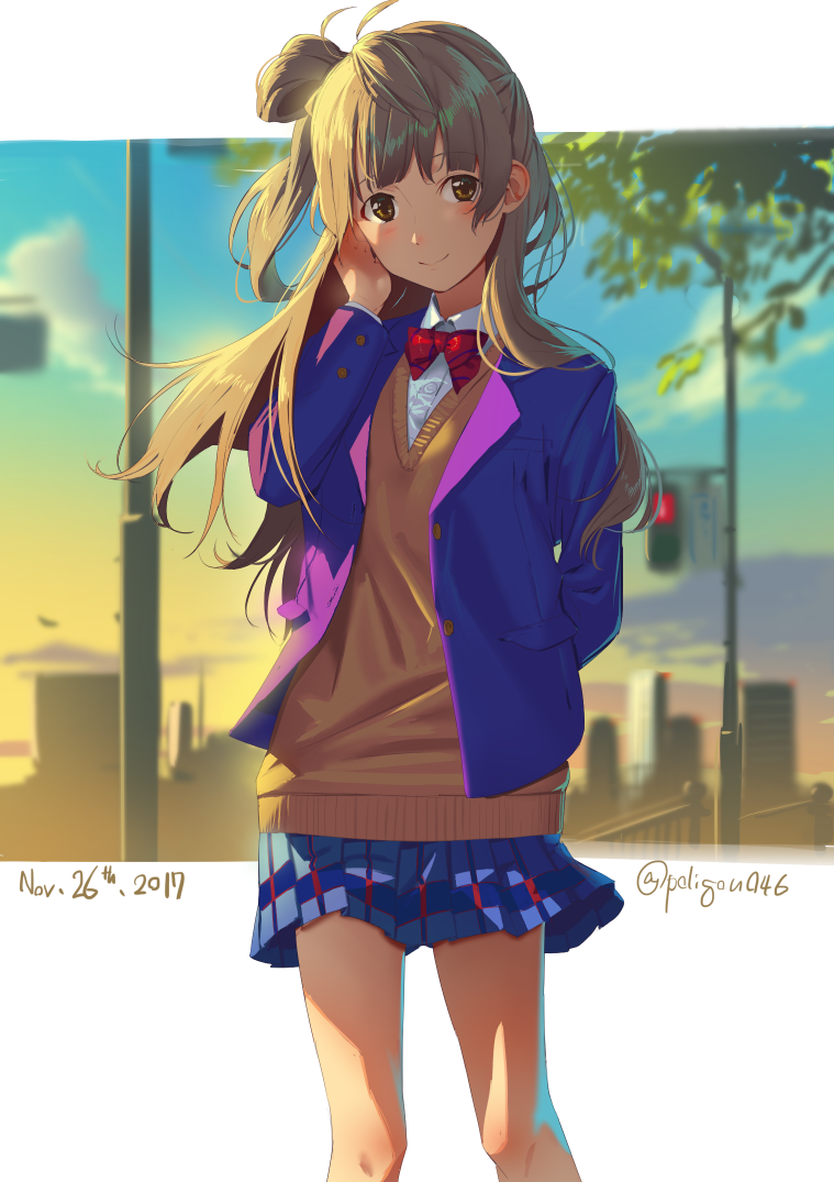 minami kotori (love live! and 1 more) drawn by poligon_(046)