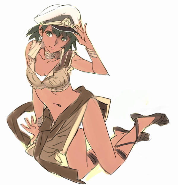 nadia la arwall (fushigi no umi no nadia) drawn by nishieda