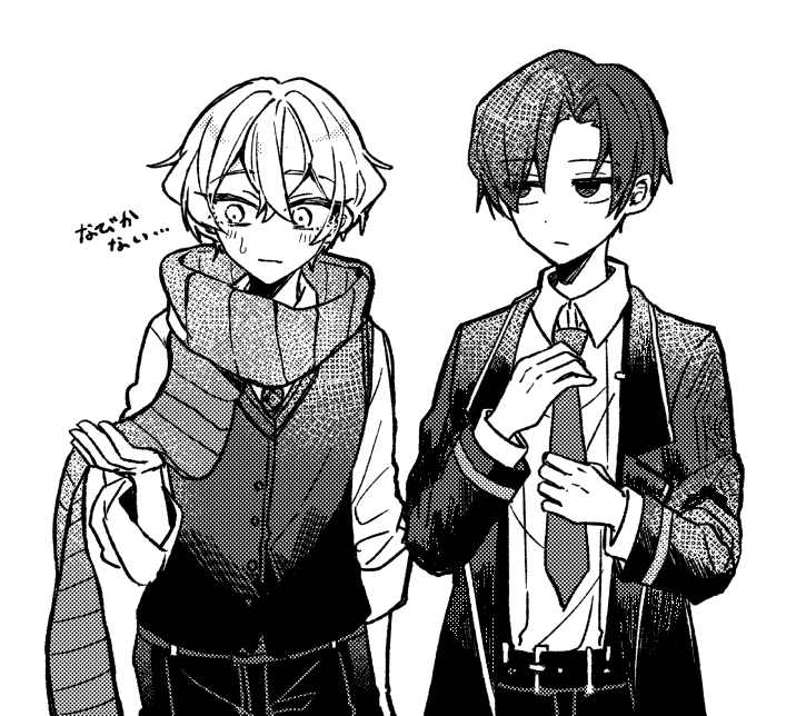 sinclair and demian (project moon and 1 more) drawn by yono_neie
