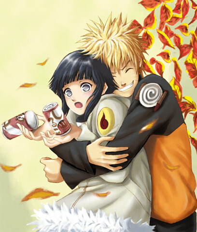 uzumaki naruto and hyuuga hinata (naruto and 1 more) drawn by keroyon-jima