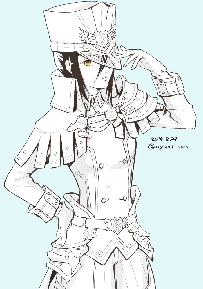 morag ladair (xenoblade chronicles and 1 more) drawn by uyumizyunco
