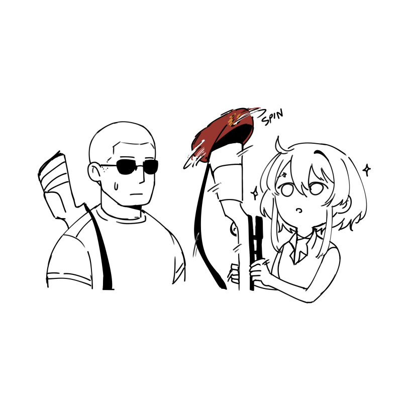courier, noelle rutherford, and craig boone (fallout and 1 more) drawn by milramemo