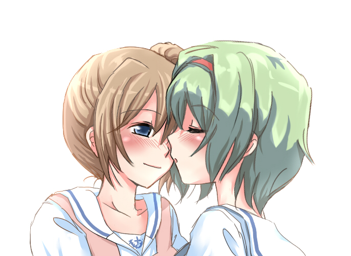 sawai kaori and fujisawa nagisa (hakuisei ren'ai shoukougun) drawn by numanuma