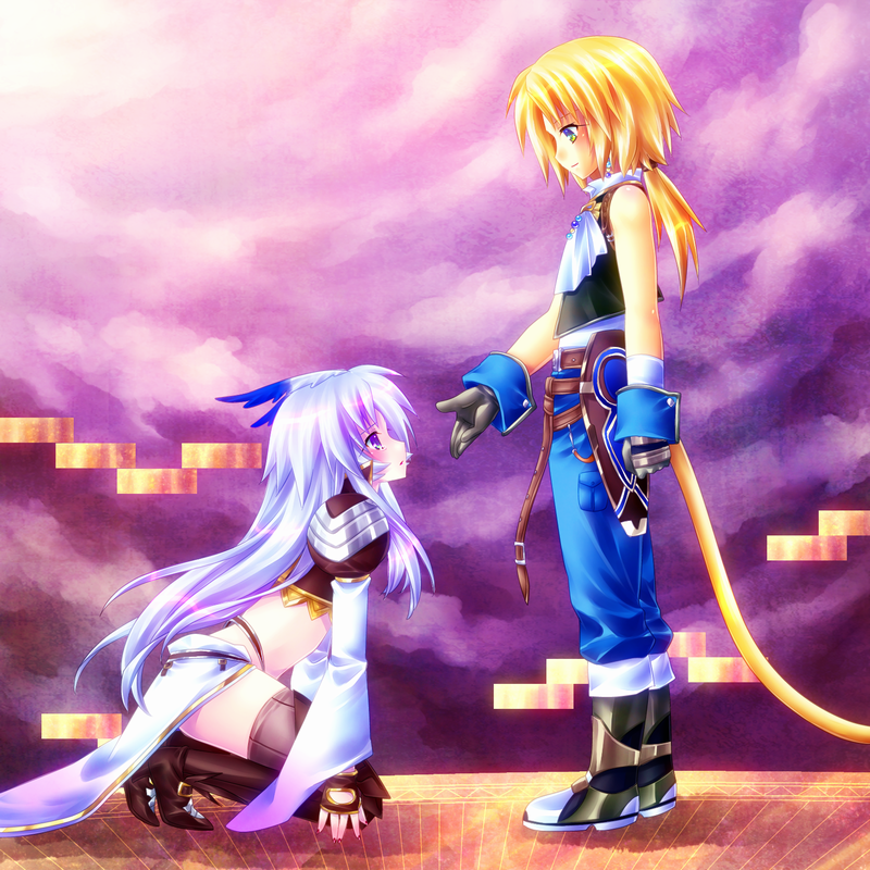 zidane tribal and kuja (final fantasy and 2 more) drawn by minatosaiga