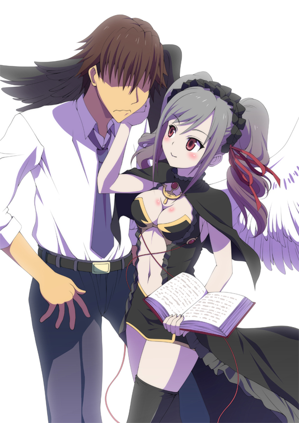producer and kanzaki ranko (idolmaster and 1 more) drawn by ookami_maito