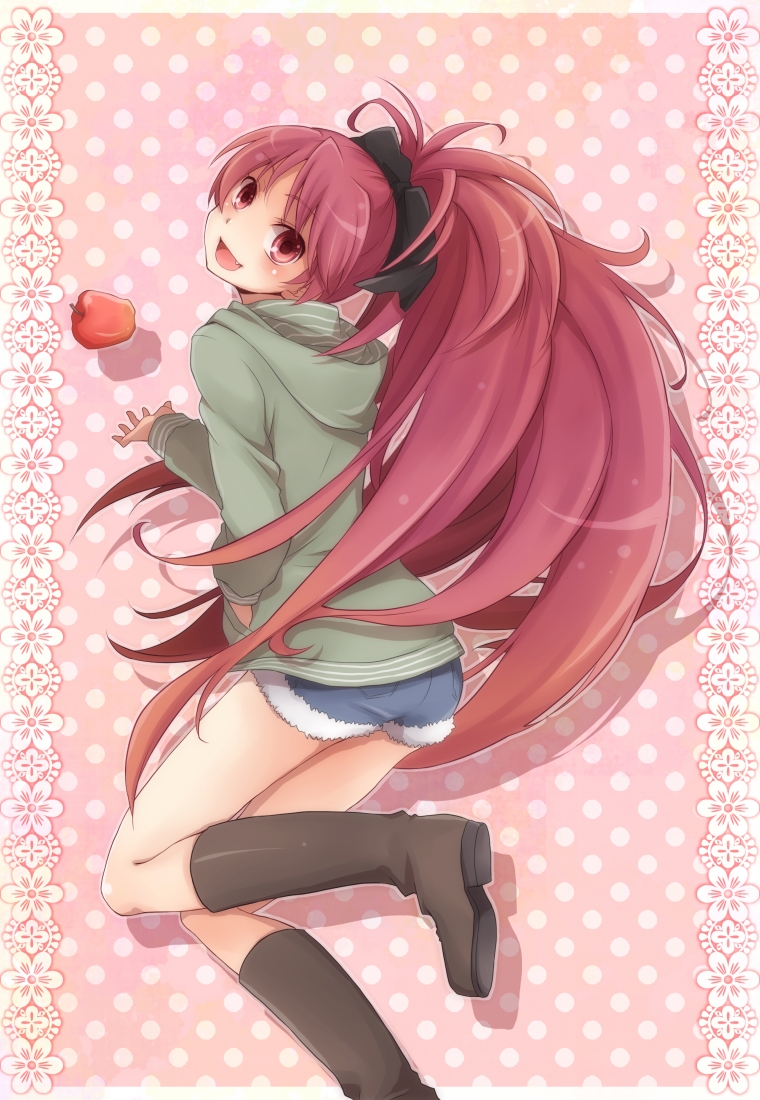 sakura kyoko (mahou shoujo madoka magica) drawn by kawamura_raichi