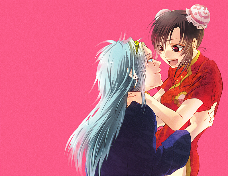 wonrei and li-en (konjiki no gash!!) drawn by nori_(sprm)