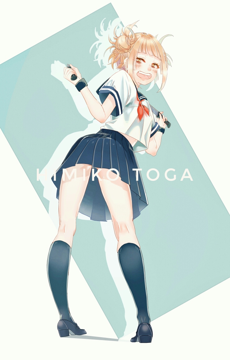 toga himiko (boku no hero academia) drawn by suzu_(tonami0726)