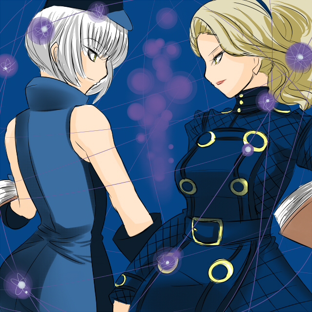 elizabeth and margaret (persona and 2 more) drawn by mizuno_kakeru