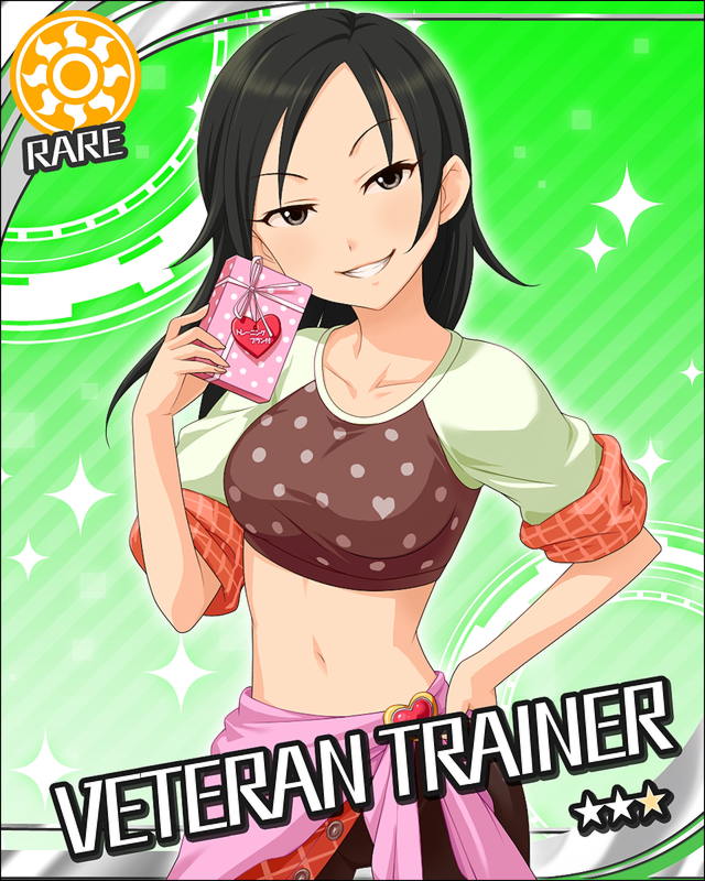 trainer and aoki sei (idolmaster and 1 more)