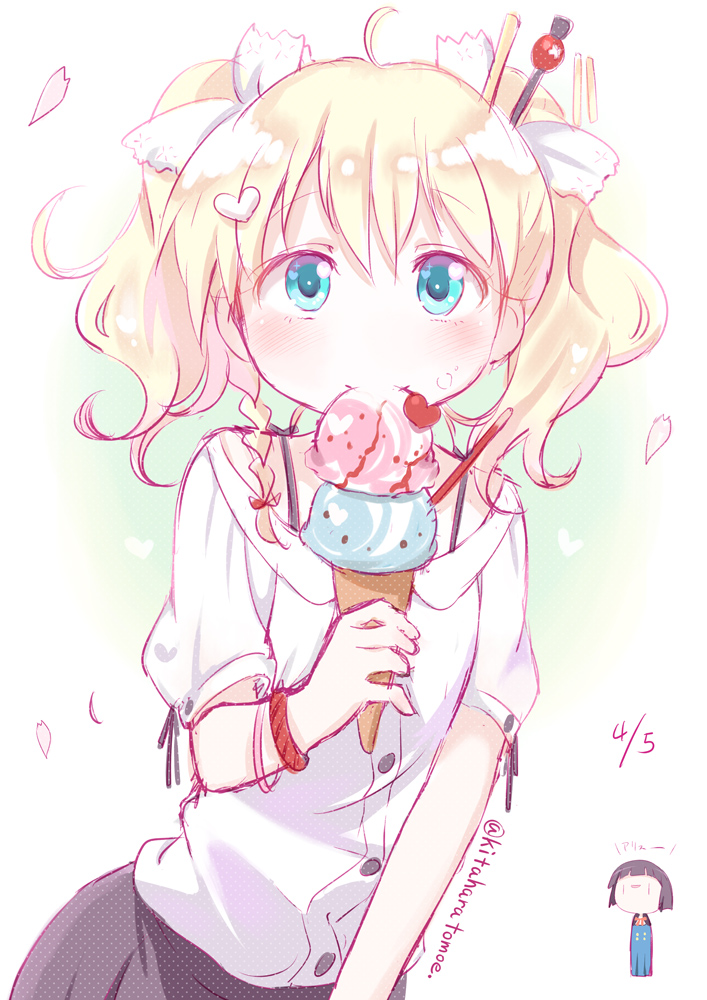 alice cartelet and oomiya shinobu (kin-iro mosaic) drawn by kitahara_tomoe_(kitahara_koubou)
