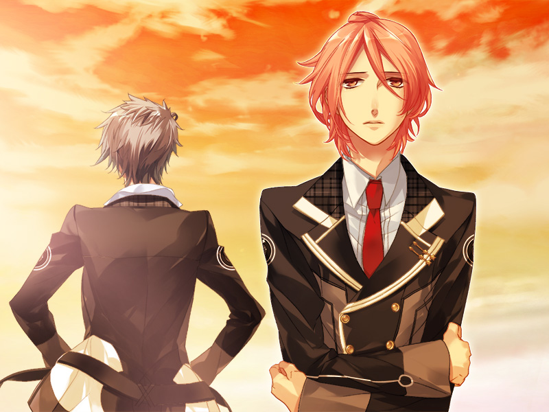 shiranui kazuki and aozora hayato (starry sky) drawn by kazuaki