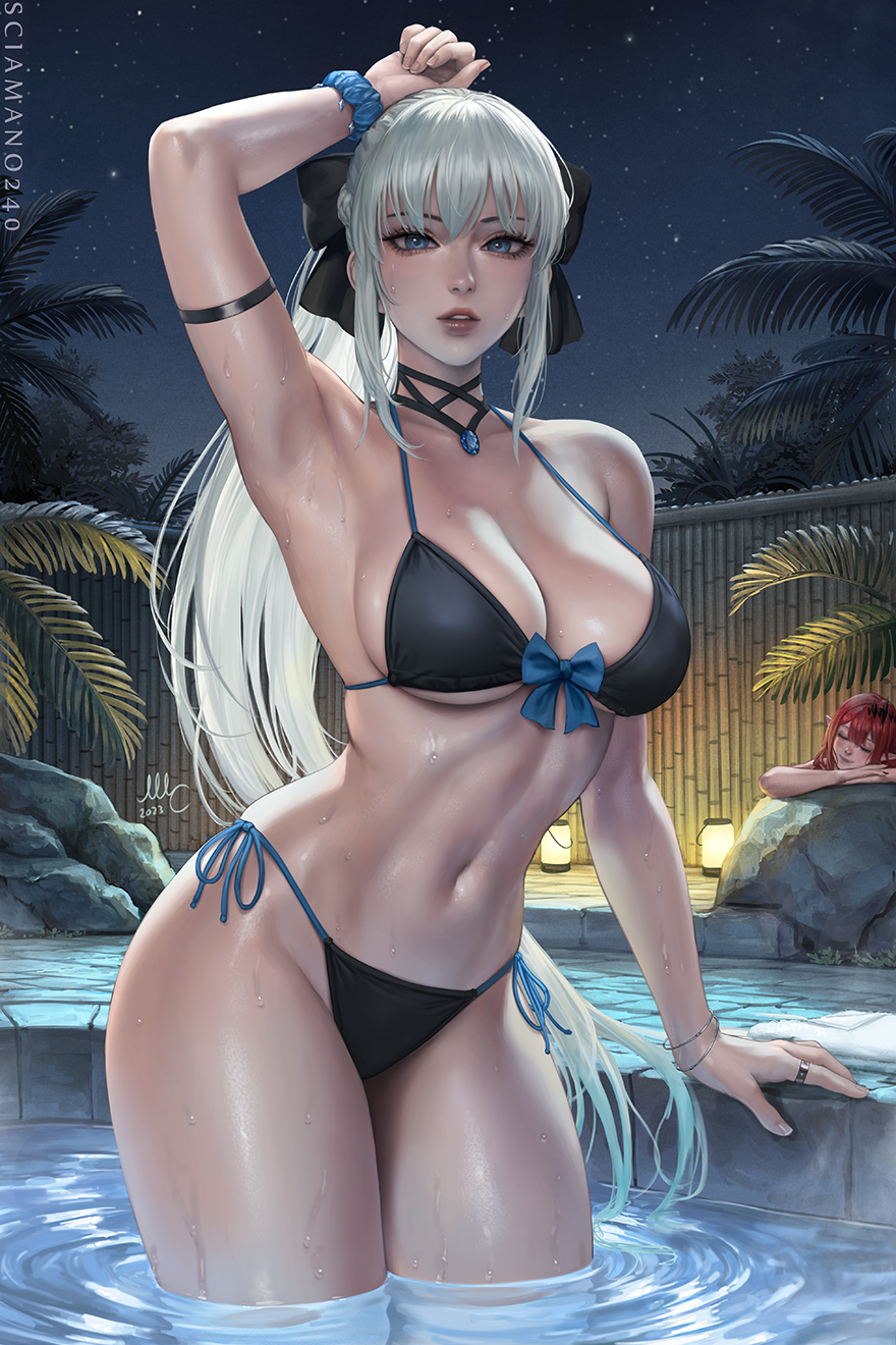 morgan le fay (fate and 1 more) drawn by sciamano240 Danbooru.