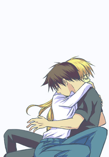 orphen and cleo everlastin (majutsushi orphen) drawn by koma_(pixiv340561)
