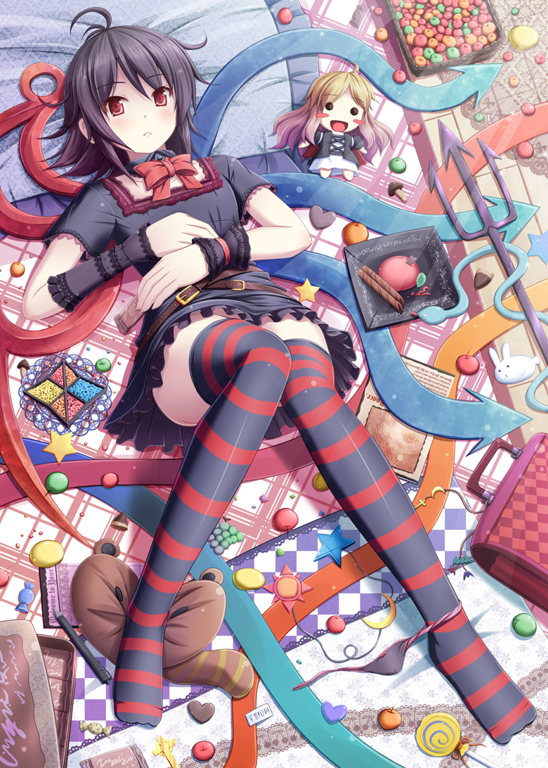hijiri byakuren and houjuu nue (touhou) drawn by akashio_(loli_ace)